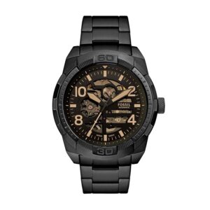 fossil analog multicolor dial men's watch me3256